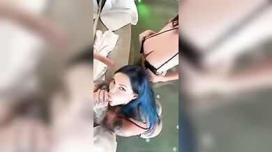 Riae e Madygio succhiano insieme il cazzo of