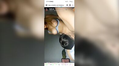 Rebecca Bardaro si fa leccare la fica dal fidanzato in live of