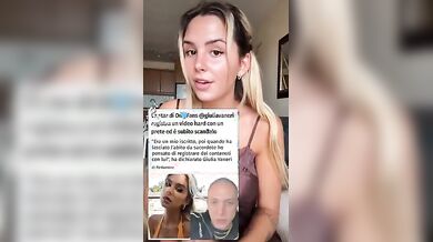 Giulia Vaneri fa sesso con un prete per of