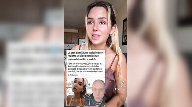 Giulia Vaneri fa sesso con un prete per of