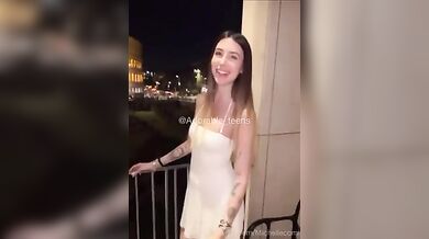 Michelle Comi con er Brasiliano