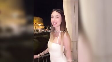 Michelle Comi con er Brasiliano