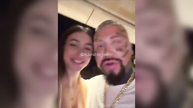 Michelle Comi con er Brasiliano