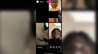 Qui rischiamo il ban ragazzi . Diretta instagram con troie italiane esibizioniste