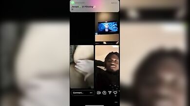Qui rischiamo il ban ragazzi . Diretta instagram con troie italiane esibizioniste