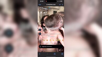 Manu e Sofia con la sborra del brasiliano in bocca