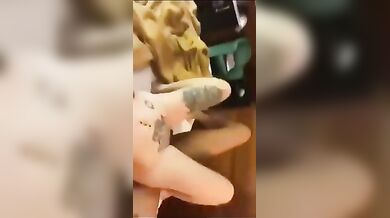 La truce bionda italiana scopata da amico nero of