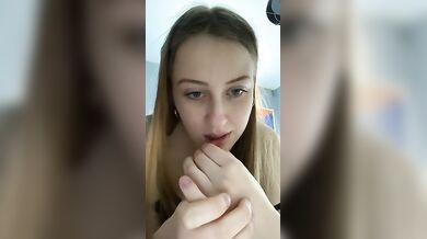 Ragazza napoletana incinta - Ho la fica enorme