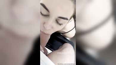 Ambra Bianchini meccanico sexy scopata in officina da cliente of