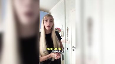 Che problemi avete se pagate per vedermi le tette e io faccio i soldi