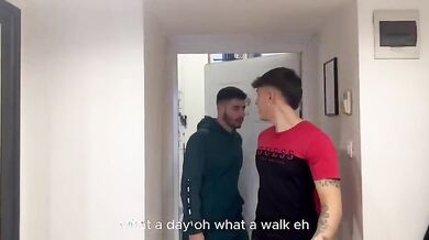 Trio Marika Milani con fratellastro e amico amico