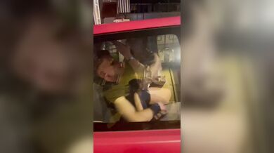 La stai sventrando leone - Beccati a scopare in macchina