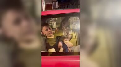 La stai sventrando leone - Beccati a scopare in macchina