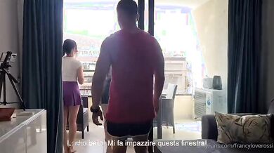 Francy threesome bisex con coppia OF