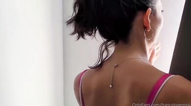 Francy pompino doppio sul balcone of