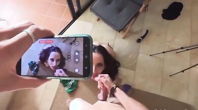 Francy sbattuta forte e sborrata sulla faccia OF