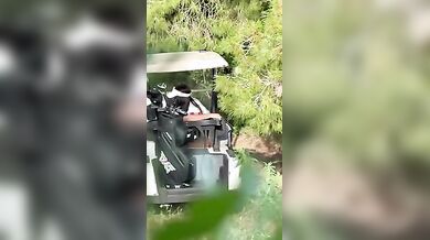 Pompino sul golf car