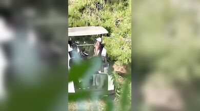 Pompino sul golf car
