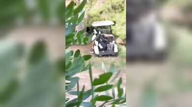 Pompino sul golf car
