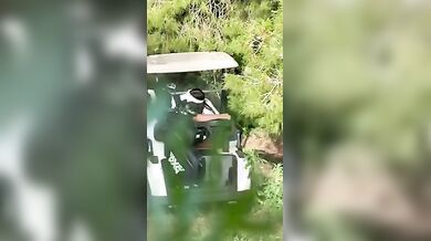 Pompino sul golf car