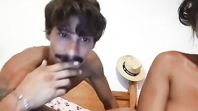 Coppia italiana pecorina in live