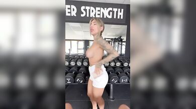 Tami pompino al personal trainer OF