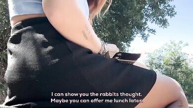 Pompa Milf italiana sborrata in faccia outdoor