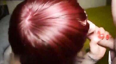 Una brava pompinara italiana capelli rossi