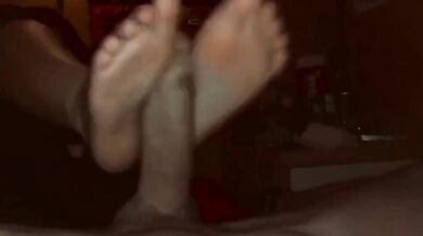 Amatoriale italiano footjob