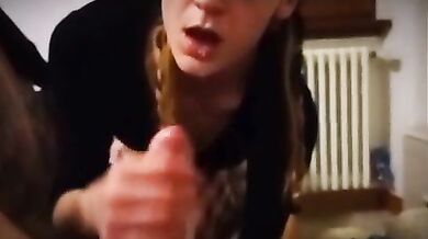 Voglio la tua sborra me la dai?