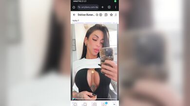 Denise Buranello selfie tette OF