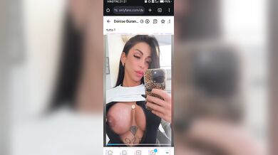 Denise Buranello selfie tette OF