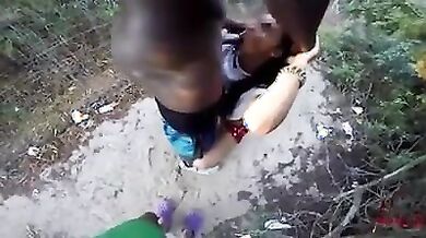 Alice scopata da nero in spiaggia