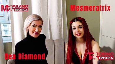 Intervista alle pornostar Mesmeratrix e Dea Diamond
