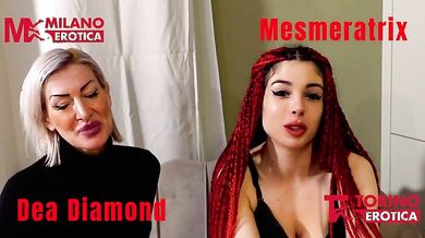 Intervista alle pornostar Mesmeratrix e Dea Diamond