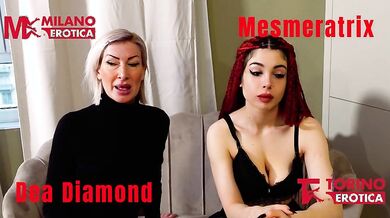 Intervista alle pornostar Mesmeratrix e Dea Diamond