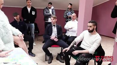 Scena completa dei casting di milanoerotica - Filippo e Chantilly