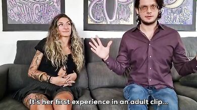 Casting ragazza italiana che lo prende in culo