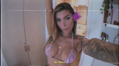 Tami scopa con amico in vacanza OF