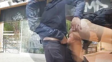 Coppia italiana va a scopare in una casa abbandonata