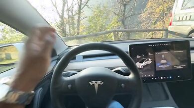 Incontrata casualmente sale in macchina e mi fa un pompino