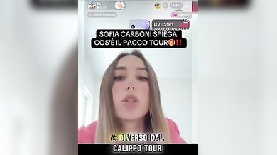 Sofia Carboni e il lancio del Pacco Tour