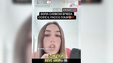 Sofia Carboni e il lancio del Pacco Tour
