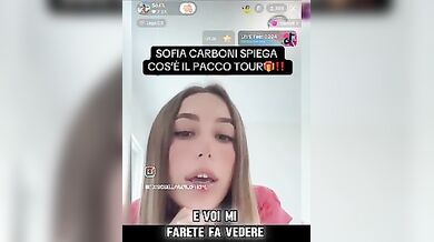 Sofia Carboni e il lancio del Pacco Tour