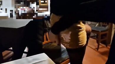 Mia moglie troia al ristorante