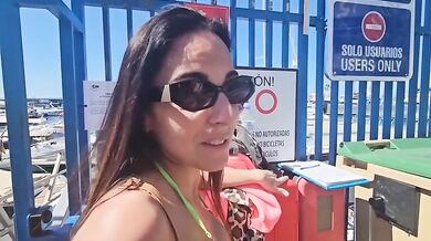 Coppia italiana scopata in barca a pecorina