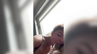 La beve tutto per la terza volta che porca