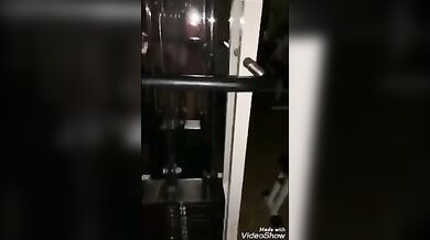 Scopta coppia italiana in palestra