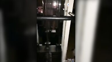 Scopta coppia italiana in palestra