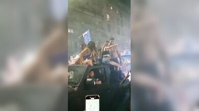Video festa scudetto Napoli